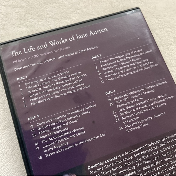 The Great Courses - The Life and Works of Jane Austen DVD Course Guidebook - Picture 8 of 8